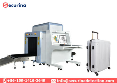 Full Digital Security Baggage X Ray Machine , Baggage Screening System 800mm Tunnel Length