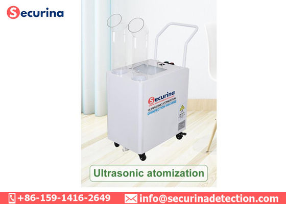 Stainless Steel Mobile Ultrasonic Atomization Disinfection Machine To Prevent COVID-19